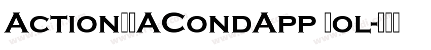 ActionNBACondApp Bol字体转换